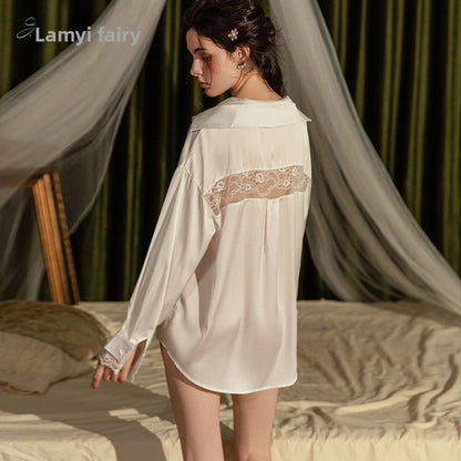 Sexy lace pajamas