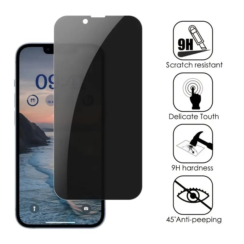 Anti-Peep Tempered Glass Screen Protector