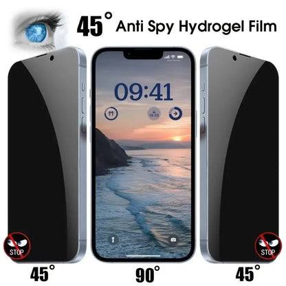 Anti-Peep Tempered Glass Screen Protector