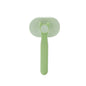 Pet cat self-cleaning hairbrush