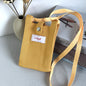 A fashionable single-shoulder bag made of wool